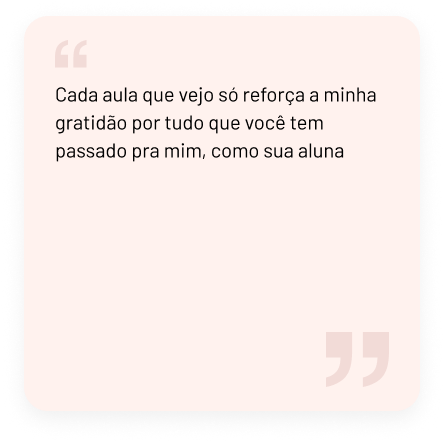 Depoimento Aluna Especialização Meio Fio Atelier