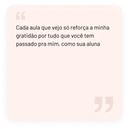 Depoimento Aluna Especialização Meio Fio Atelier